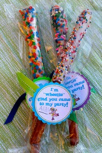 candy roller skating party favors