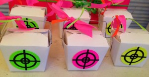 Laser Tag Party Favor Box