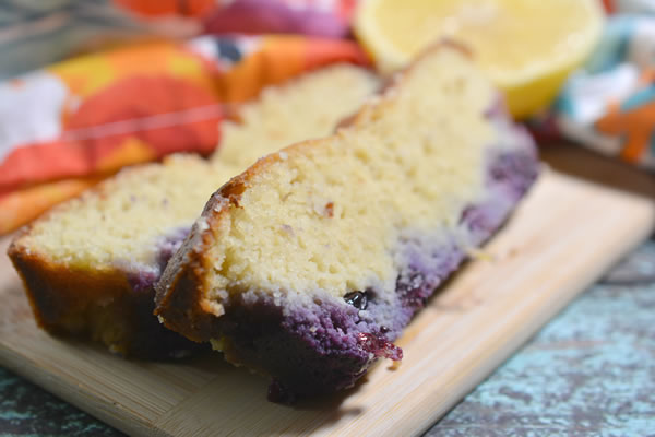 BEST Keto Bread! Low Carb Lemon Blueberry Loaf Bread Idea – Quick & Easy Ketogenic Diet Recipe – Completely Keto Friendly - Gluten Free - Sugar Free